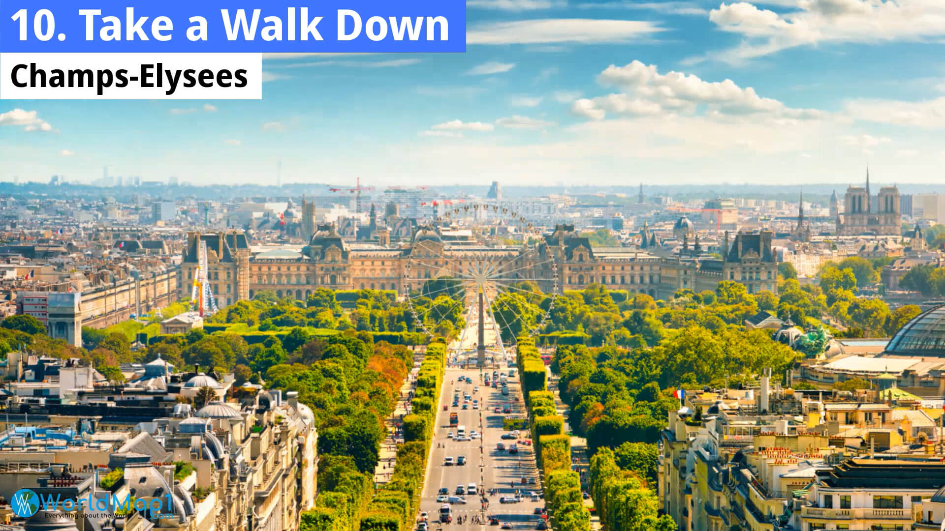 Take a Walk Down Champs-Elysees